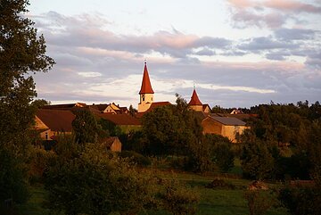 Büttelbronn mit Kirche